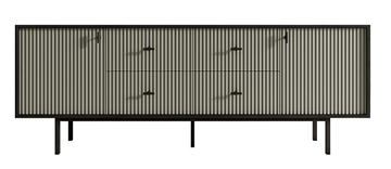 Комод с ящиками и дверцами Emerson (EM19/gray/L) в Сыктывкаре