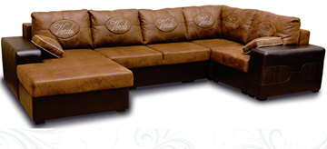 П-образный диван Плаза 405х210 в Сыктывкаре