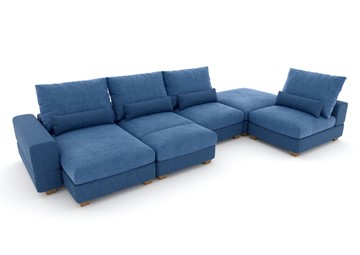 П-образный диван V-10-M П (П1+Д4+Д2+УС+ПС), Memory foam в Сыктывкаре