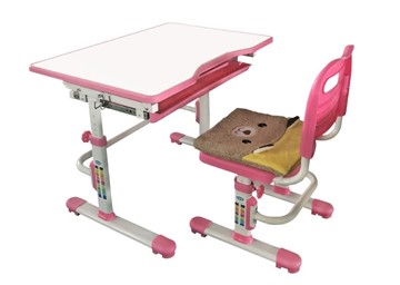 Детский стол-трансформер Rifforma RIFFORMA SET-10, розовый в Сыктывкаре