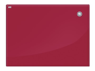 Доска магнитно-маркерная стеклянная 2х3 OFFICE TSZ86 R, 60x80 см, красная в Сыктывкаре