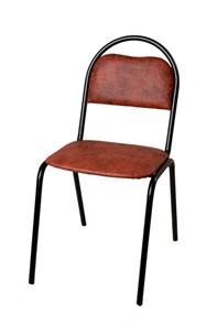 Офисный стул Стандарт СРП-033 Эмаль коричневый кожзам в Сыктывкаре