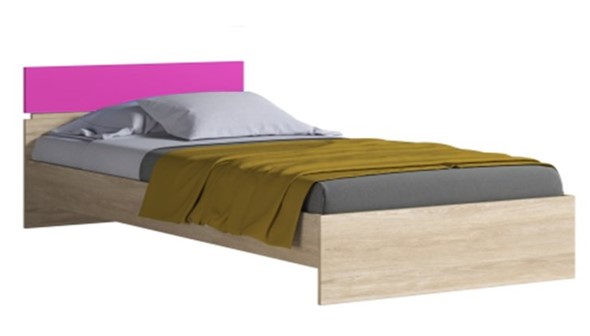 Кровать подростковая Формула, 900 розовый с основанием в Сыктывкаре - изображение