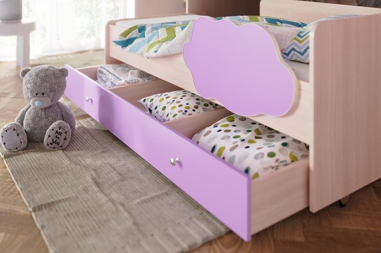 Детская 2-этажная кровать Соник 1.6 с ящиком, Ясень Шимо в Сыктывкаре - изображение 1