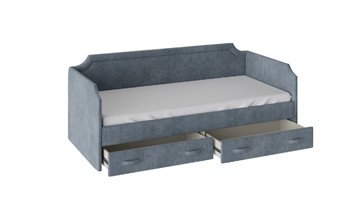 Подростковая кровать Кантри Тип 1, ТД-308.12.02 (Замша синяя) в Сыктывкаре - предосмотр 1