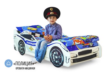 Детская кровать-машина Полиция в Сыктывкаре - предосмотр 1