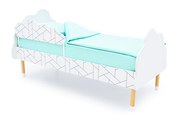 Детская кровать Stumpa Облако "Мозаика" в Сыктывкаре - изображение