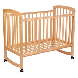 Кроватка для новорожденных POLINI Kids Simple 304 Натуральный в Сыктывкаре