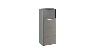 Шкаф Наоми комбинированный одностворчатый, цвет Фон серый, Джут ТД-208.07.28 в Сыктывкаре