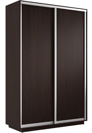 Шкаф 2-дверный Экспресс (ДСП) 1400х600х2400, венге в Сыктывкаре - изображение