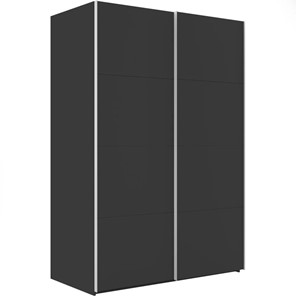 Шкаф 2-дверный Эста (ДСП/ДСП) 1600x660x2200, серый диамант в Сыктывкаре