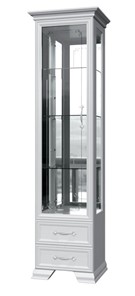 Шкаф-витрина Грация ШР-1, белый, 3 стекла, 420 в Сыктывкаре