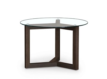 Стеклянный столик в гостиную Оникс-8, Венге/Прозрачное стекло в Сыктывкаре