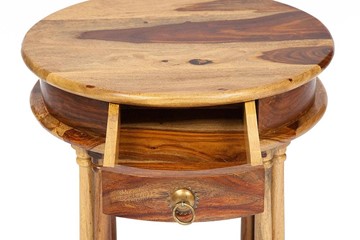 Кофейный стол Бомбей - 1149  палисандр, 45*45*60, натуральный (natural) арт.10049 в Сыктывкаре - предосмотр 1