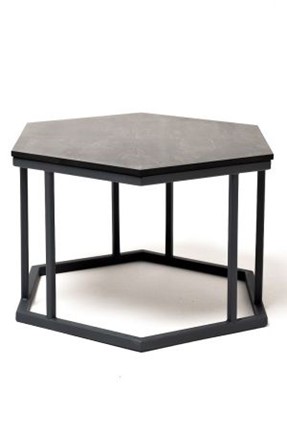 Столик для гостиной Женева  цвет серый гранит Артикул: RC658-50-50-4sis в Сыктывкаре - изображение