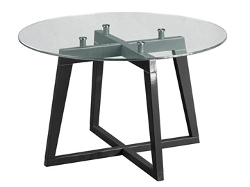 Стеклянный столик Рилле-445 (серый графит) в Сыктывкаре