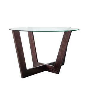 Овальный столик Оникс-6, Венге/Прозрачное стекло в Сыктывкаре