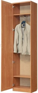 Распашной шкаф 107 с выдвижной штангой, цвет Дуб Сонома в Сыктывкаре - предосмотр 1