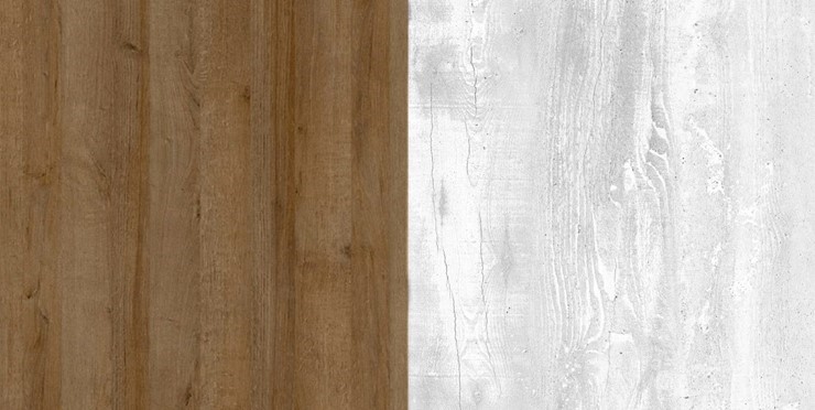 Угловой шкаф Пайн, ПП6, Дуб Крафт/Бетон Пайн в Сыктывкаре - изображение 2