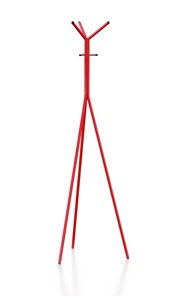 Вешалка для одежды Крауз-11, цвет красный в Сыктывкаре