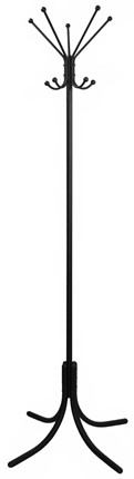 Вешалка для одежды КР-10Л, цвет черный в Сыктывкаре - изображение