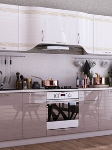 Модульный кухонный гарнитур Анастасия цвет капучино 2 (260 см) в Сыктывкаре - предосмотр 10