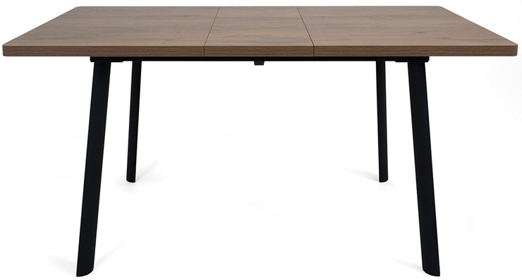 Обеденный раздвижной стол Дали-1L(ноги черные, дуб табако) в Сыктывкаре - изображение 5