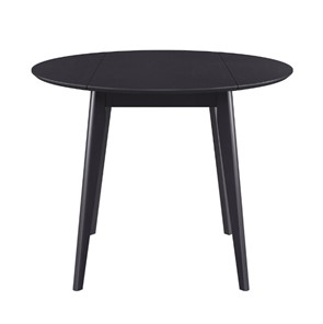 Кухонный стол раздвижной Орион Drop Leaf 100, Черный в Сыктывкаре