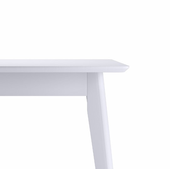 Кухонный стол раздвижной Пегас Classic Plus 120, Белый в Сыктывкаре - изображение 2