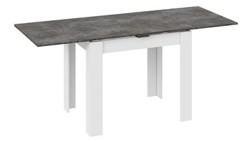 Кухонный стол раскладной Промо тип 3 (Белый/Ателье темный) в Сыктывкаре - предосмотр 1