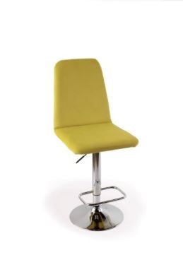 Обеденный стул В-630 каркас барный хром, велюр - мазерати олива в Сыктывкаре - изображение