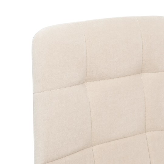 Обеденный стул Leset Скай (Металл белый/велюр песок) в Сыктывкаре - изображение 6