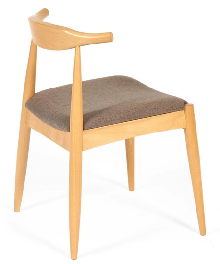 Обеденный стул BULL бук/ткань 54,5x54x75 Натуральный арт.19586 в Сыктывкаре - изображение 1