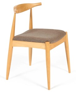 Обеденный стул BULL бук/ткань 54,5x54x75 Натуральный арт.19586 в Сыктывкаре - предосмотр