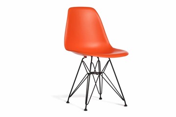Кухонный стул DSL 110 Black (оранжевый) в Сыктывкаре