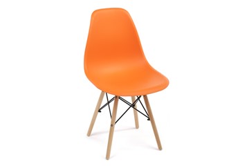Обеденный стул DSL 110 Wood (оранжевый) в Сыктывкаре - предосмотр