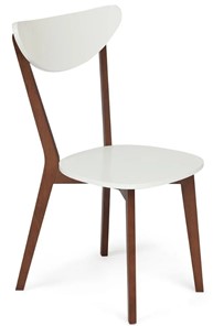 Обеденный стул MAXI (Макси), бук/МДФ 86x48,5x54,5 Белый/Коричневый арт.19583 в Сыктывкаре
