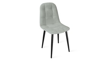Обеденный стул Райс К1С (Черный муар/Велюр Confetti Silver) в Сыктывкаре