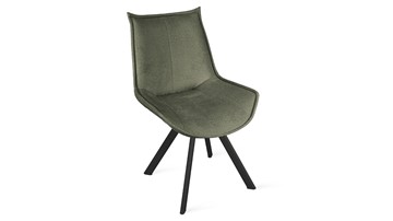 Обеденный стул Тейлор Исп. 2 К2 (Черный муар/Микровелюр Jercy Deep Green) в Сыктывкаре