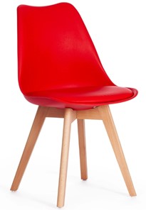 Кухонный стул TULIP (mod. 73) 48,5х52,5х83 красный арт.14208 в Сыктывкаре