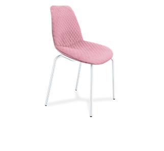Обеденный стул SHT-ST29-С22 / SHT-S130 HD (розовый зефир/хром лак) в Сыктывкаре