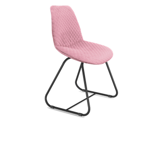 Обеденный стул SHT-ST29-С22 / SHT-S38 (розовый зефир/черный муар) в Сыктывкаре