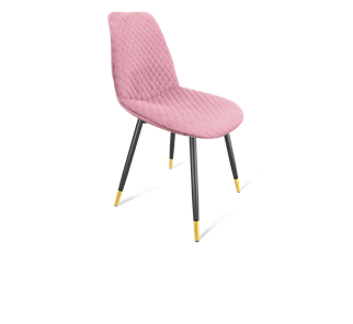 Обеденный стул SHT-ST29-С22 / SHT-S95-1 (розовый зефир/черный муар/золото) в Сыктывкаре