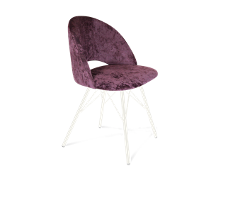 Обеденный стул SHT-ST34 / SHT-S37 (вишневый джем/белый муар) в Сыктывкаре