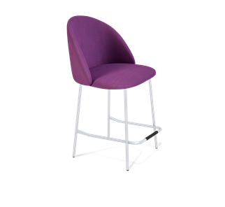Полубарный стул SHT-ST35 / SHT-S29P-1 (ягодное варенье/хром лак) в Сыктывкаре
