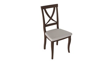 Обеденный стул Лион 2 (Орех темный/тк №110) в Сыктывкаре