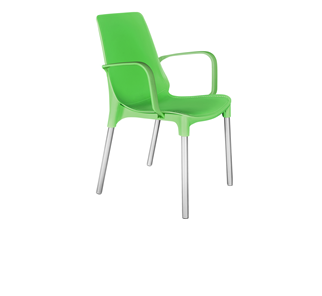 Обеденный стул SHT-ST76/S424 (зеленый/хром лак) в Сыктывкаре