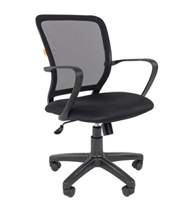 Офисное кресло CHAIRMAN 698 black, ткань, цвет черный в Сыктывкаре