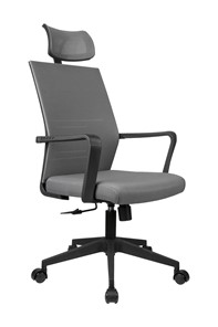 Офисное кресло Riva Chair А818 (Серый) в Сыктывкаре