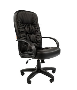 Кресло CHAIRMAN 416, экокожа, цвет черный в Сыктывкаре